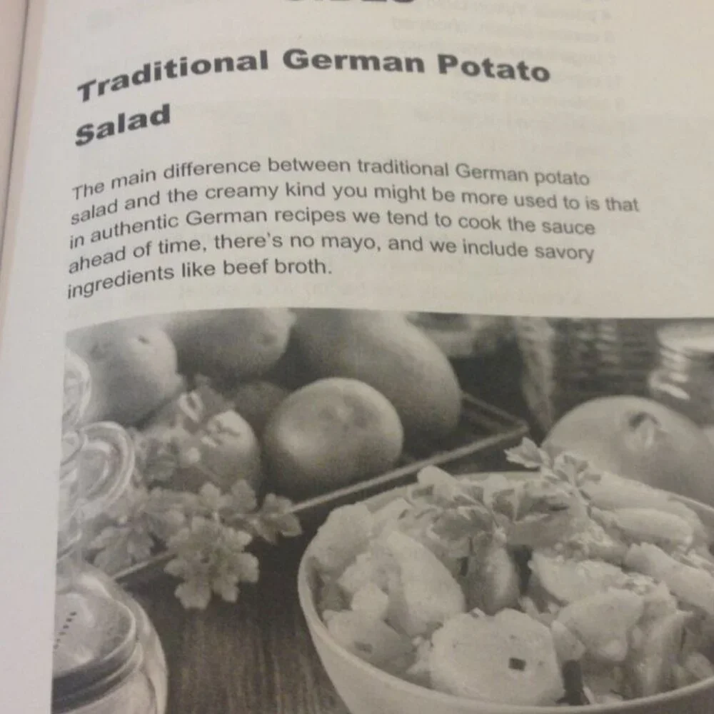 German Recipes Cookbook, A Taste of Germany